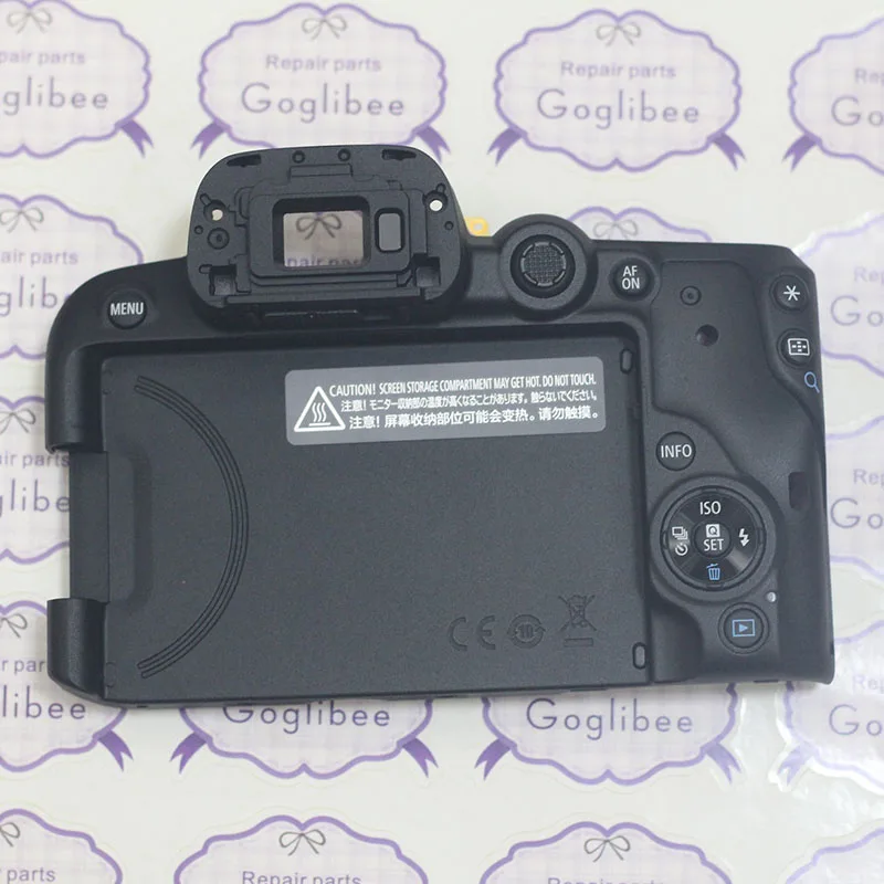 New Back Cover Ass'y With Keyboard With SET Button Repair Parts for Canon EOS R10 camers