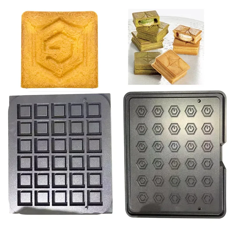 Commercial Cookie Forming Maker Custom Mold Nonstck Interchangeable Replaceable Plate Korea Biscuit Making Machine
