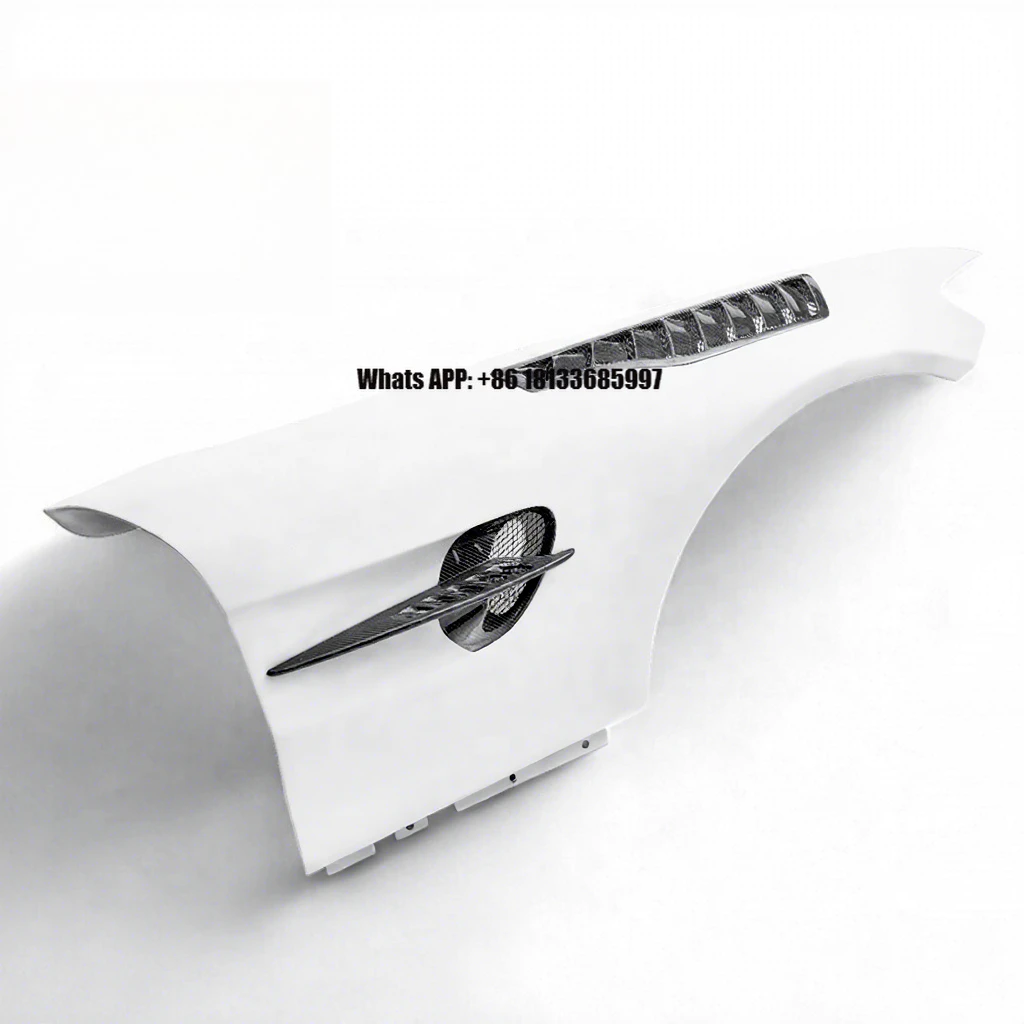 

ICOOH Racing GTP PRO Style Half FRP Carbon Fiber Fibre Front Fender for Mercedes-benz GT GTC GTS Car Parts