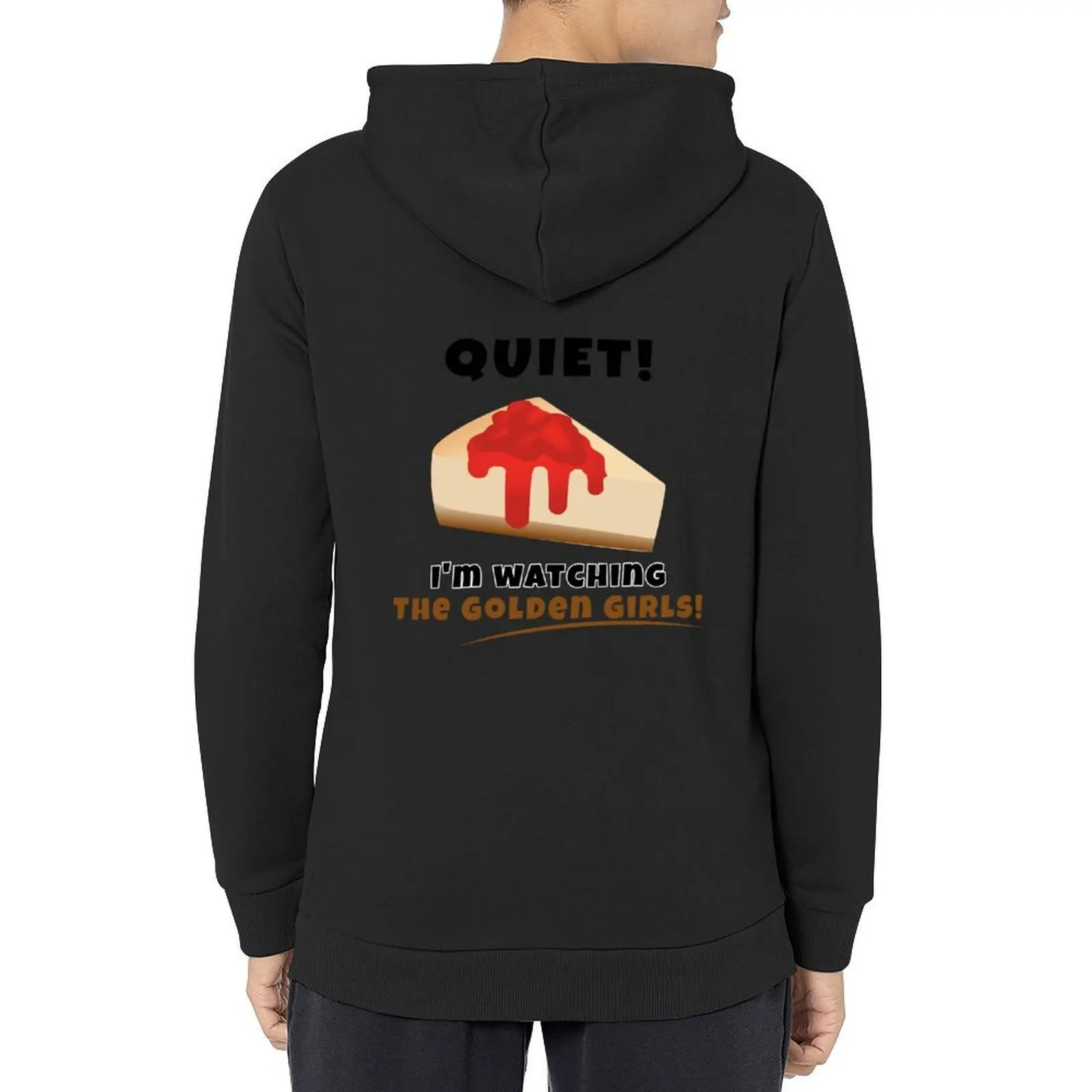 

Quiet! I'm watching The Golden Girls Hoodie men clothes men's coat graphic t shirts men new hooded tee
