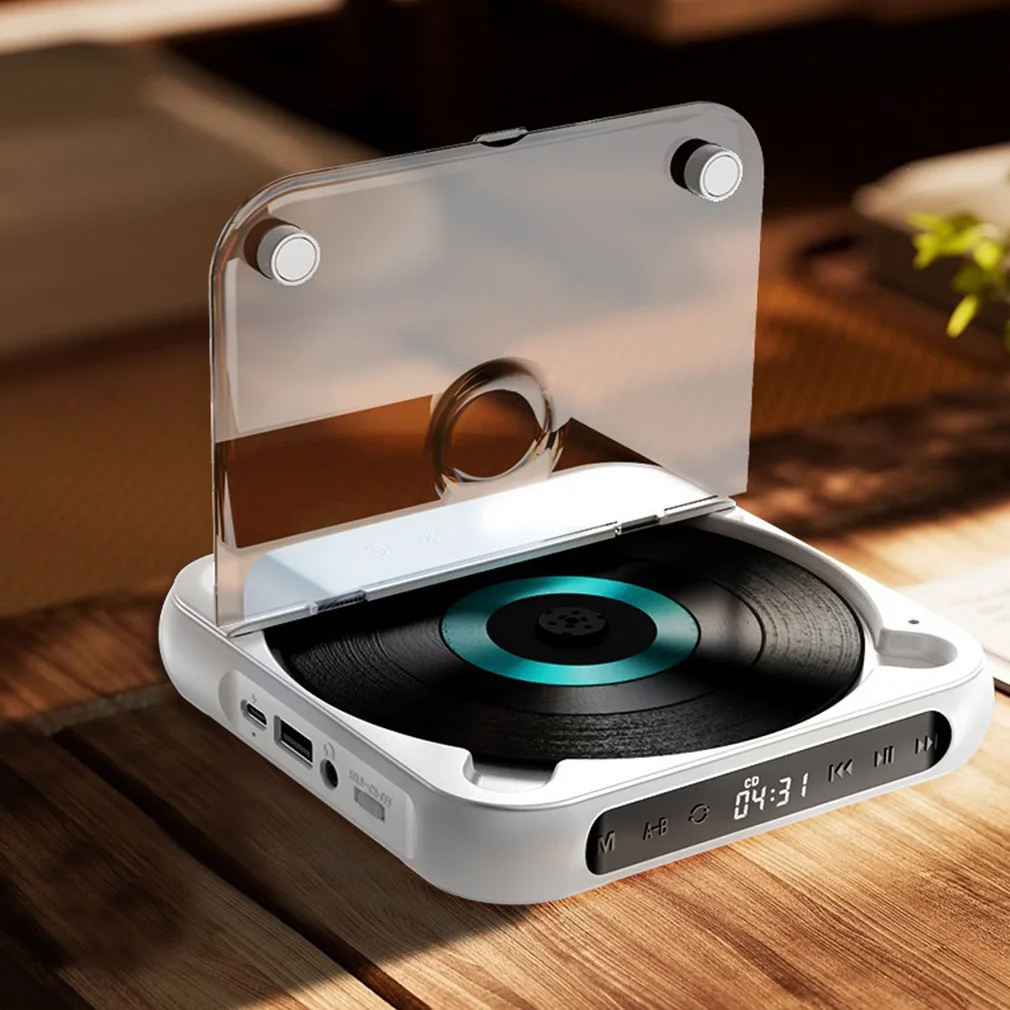 

Портативный музыкальный проигрыватель компакт-дисков с 5 режимами воспроизведения, мини-CD Walkman для студентов, мужчин, женщин, Bluetooth-наушники с сенсорным экраном, дропшиппинг