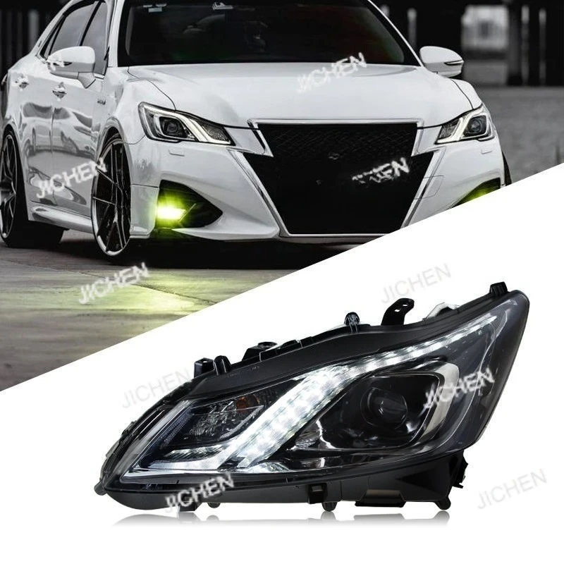 

Фара в сборе, модифицированная версия Sundial, светодиодные дневные ходовые огни, фара с двойной линзой