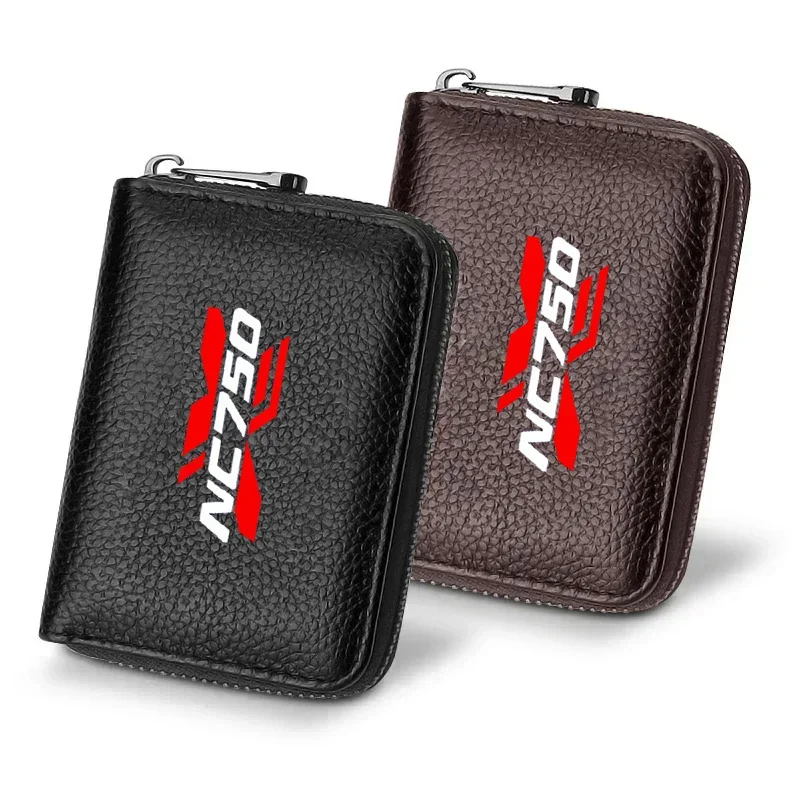 Tarjetero para motocicleta, bolsa de almacenamiento para tarjeta de identificación de conducción, cartera para HONDA NC750X NC 750X NC750 X 2014-2023