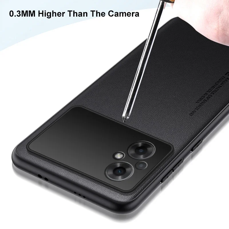 Coque de protection antichoc en silicone pour Xiaomi, étui en cuir PU de luxe pour écouteurs M5S, M5 S, PocoM5, M5 256