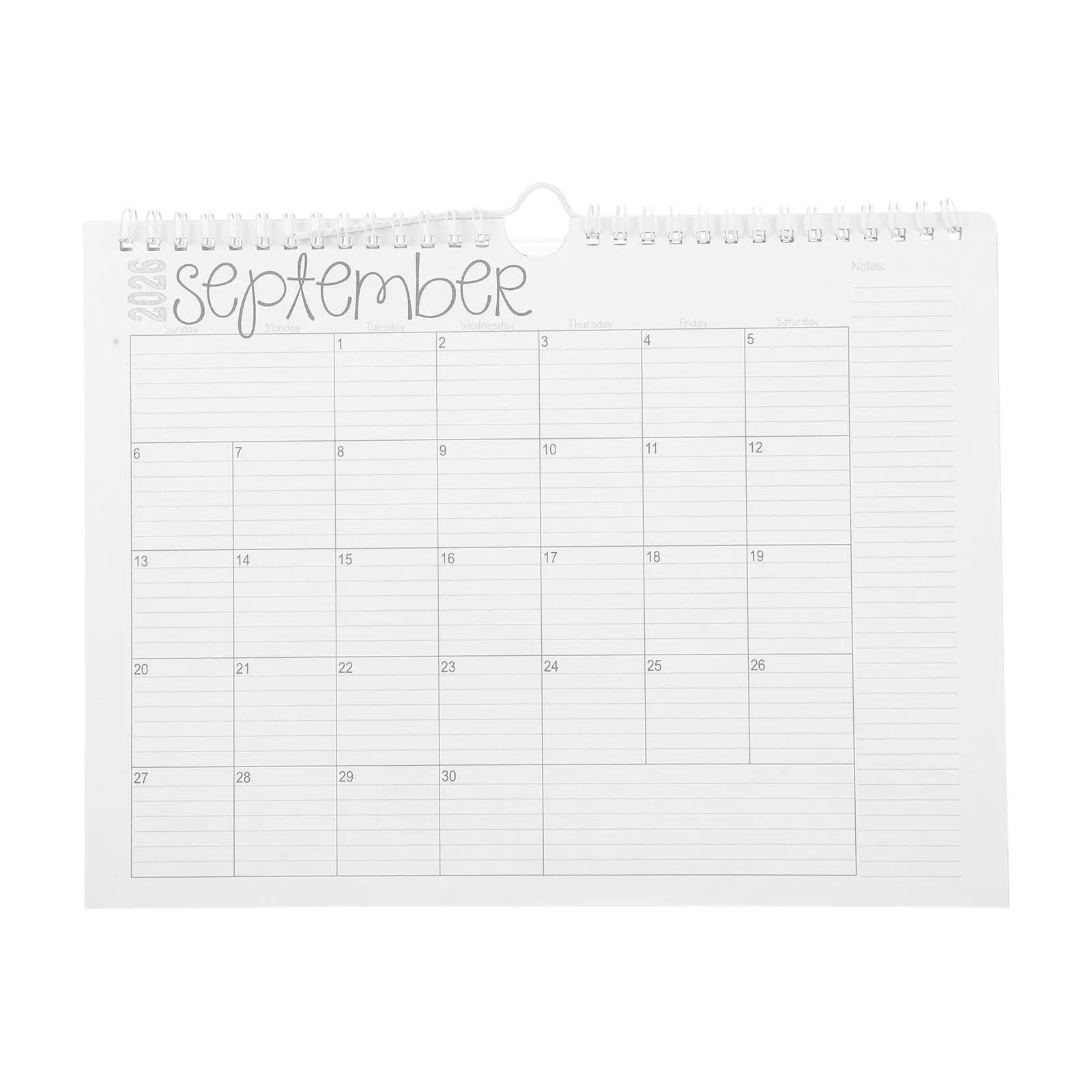 

2026 Wall Calendar Large Monthly Hanging Planner Spiral Bound Minimalist Decorative Wall Mounted Calendar for Home Office