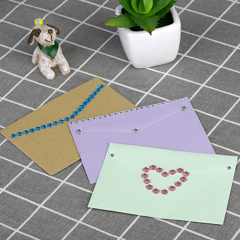 20 시트 크리스탈 라인 석 스티커 DIY 장식 쥬얼리 얼굴 손톱에 대 한 다채로운 라인 석 공예 카드 장식