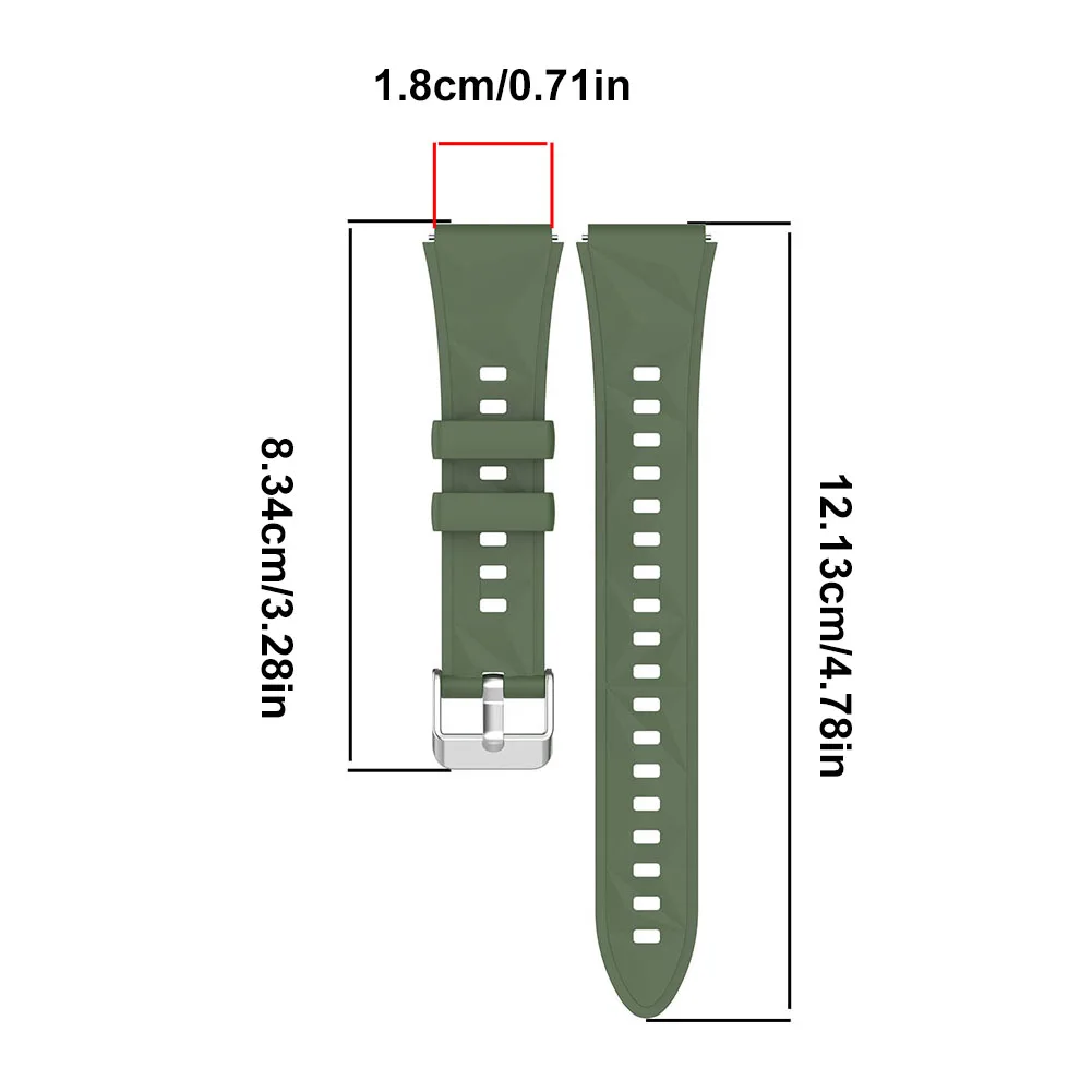 Силиконовый ремешок с защитой от пота, мягкие спортивные ремешки для часов, сменный ремешок для часов, браслет для Huawei Watch GT5 41 мм/GT5 Pro 42 мм