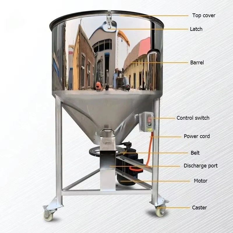 Commercial Animal Feed Mixer Cattle Feed Mixer Homemade Grain Mixer Cheap