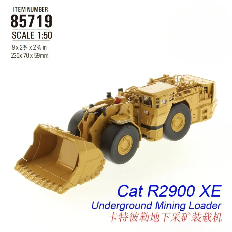 Collectible Diecast Toy Model Gift DM 1:50 Scale Caterpillar CAT R2900 XE Underground Wheel Loader Engineering Machinery 85719