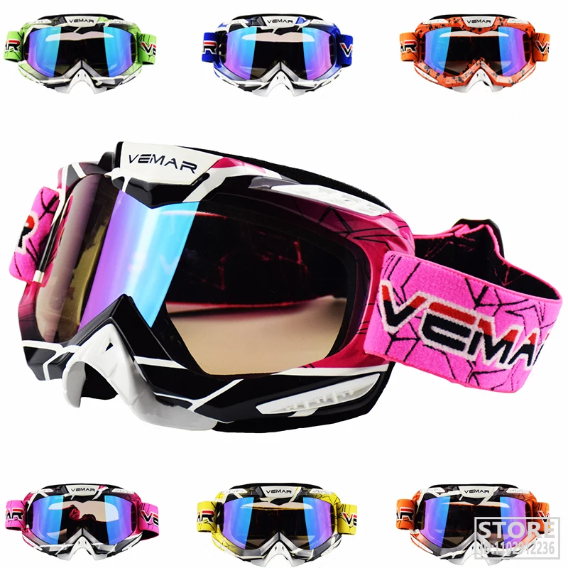 

Adult Motorcycle Riding Glasses Anti-glare Motocross Goggle UV-Protection Atv Mtb Enduro Dirt Bike Eyewear For Men Women