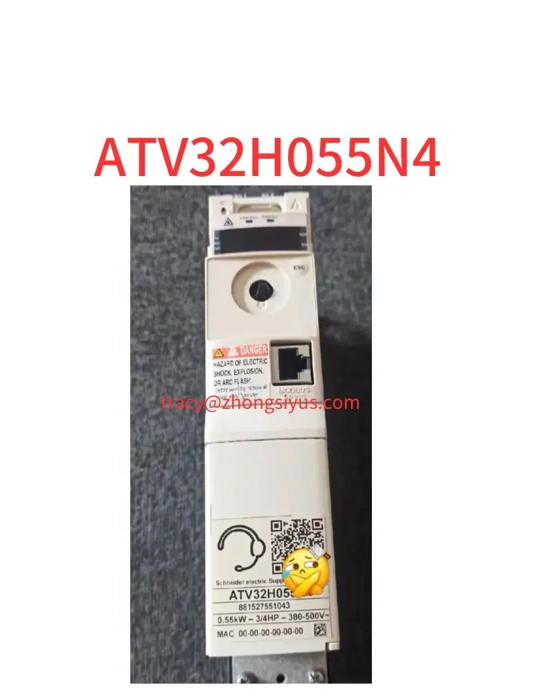 

Used ATV32 series inverter 0.55 kw380v, ATV32H055N4, function package