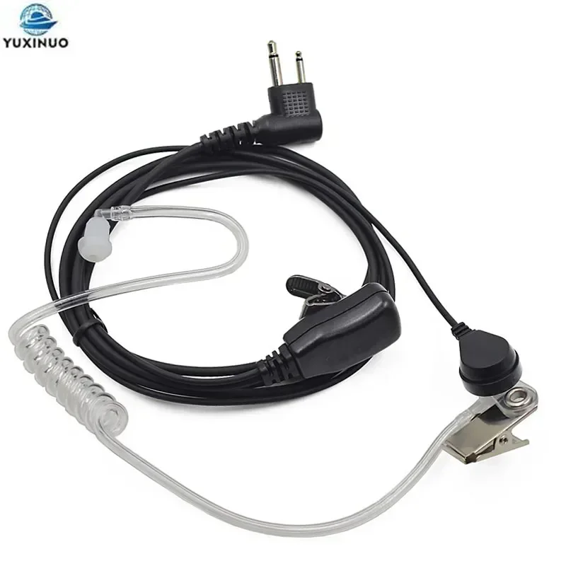 

10PCS 2 Pin Air Tube PTT Mic Earpiece Headset for Motorola Walkie Talkie EP450 GP300 CP040 CP140 CP180 CP200 Radio Transceiver