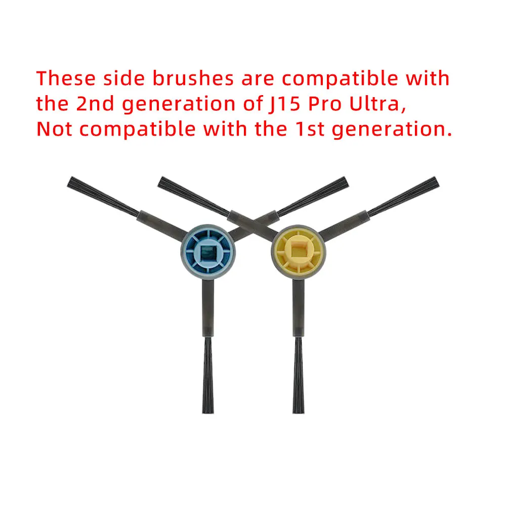 متوافق مع Eureka J15 Pro Ultra Parts فرشاة جانبية فلتر Hepa ممسحة قماش بديلة