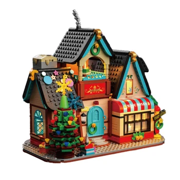 流星スタービルディングブロックハウス、ミニパーティクルトイセット、クリエイティブで想像力豊かな遊び、子供と大人への完璧なギフト