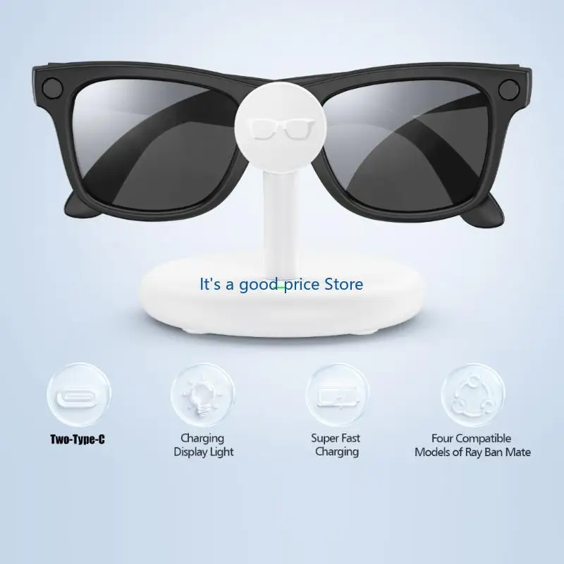 Secure Charging Platform for Ray Smartests Glass AR Devices ABS Housing Stable Power Connection