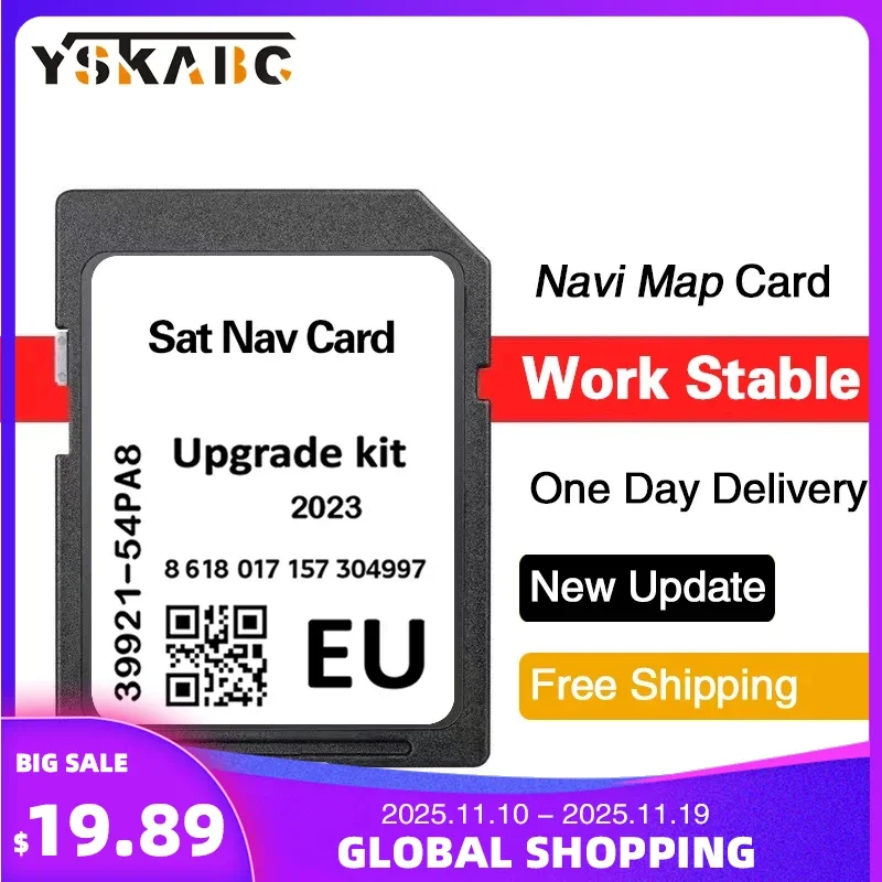 

Sat Navigation Card for Suzuki SX4 S-Cross After Facelift Vitara Maps SD Card Europe 2023 Latest GPS Card