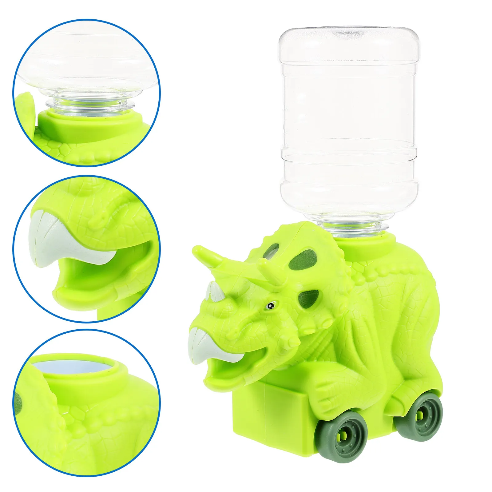 

Миниатюрный диспенсер для воды в форме динозавра, развивающий интерактивный фонтанчик для детей, стимулирующий развитие координации рук и глаз