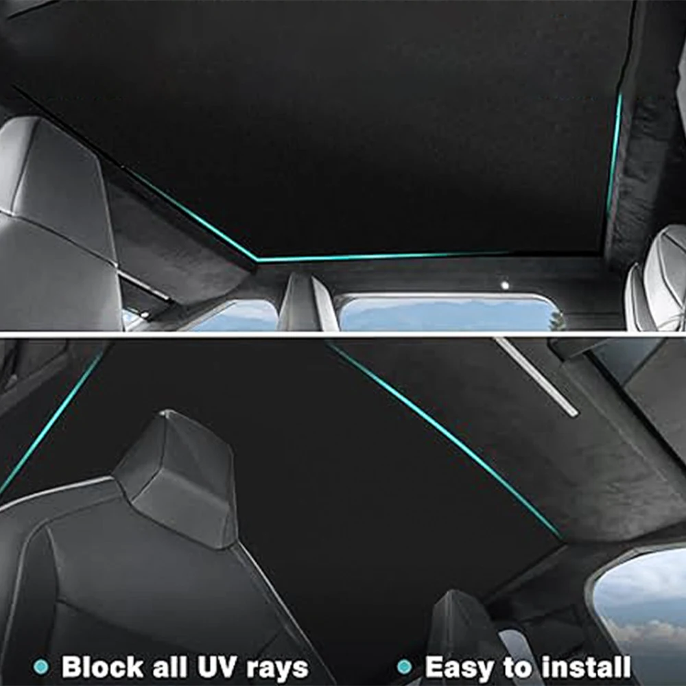 

SXMA New Heat Shield Mat Sunroof Heat Insulation for Cybertruck-1002 2023 ++