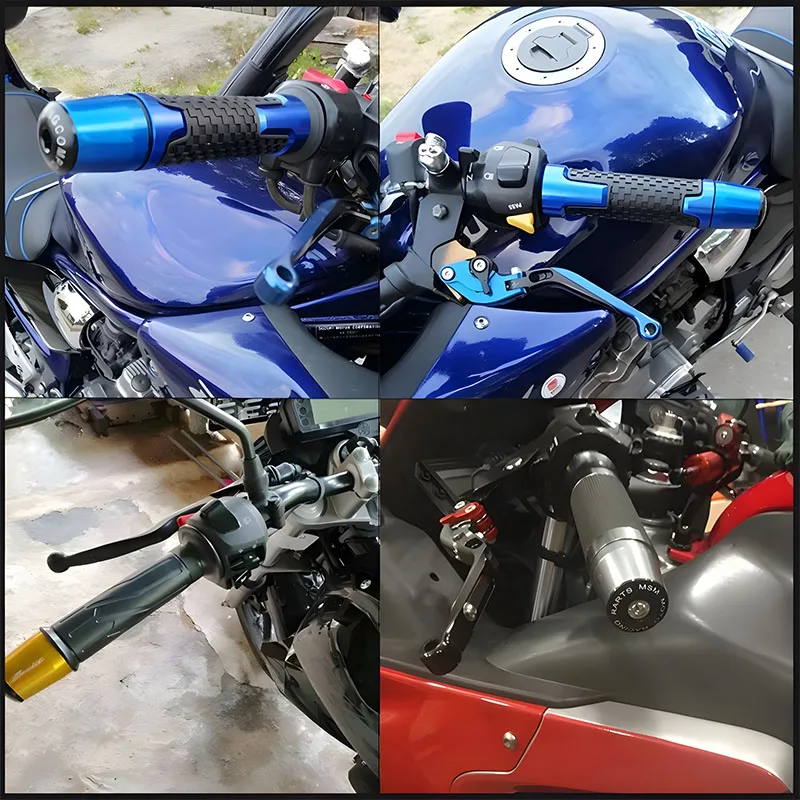 Fit For SH300 SH300i SH125 SH125i SH 350 300 125 Handle Handlebar Plug End Cap grip view 6