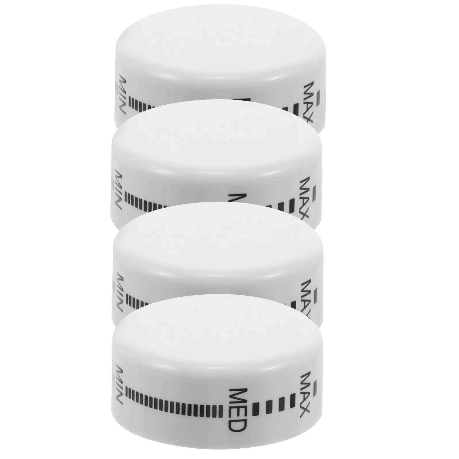 4Pcs Freezer Knob Cap Fridge Temp Controller Replacement Mini Fridge Thermostat Knob Chest Freezer Temperature Adjustment Clear