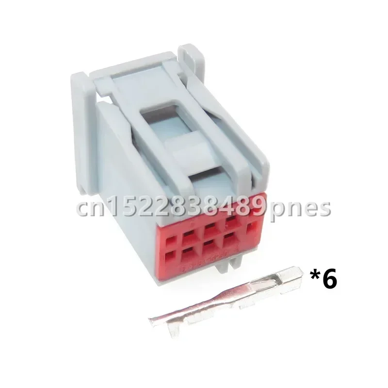 6 Pole Electric Automobile Socket Car Wiring Harness Connector With Terminals