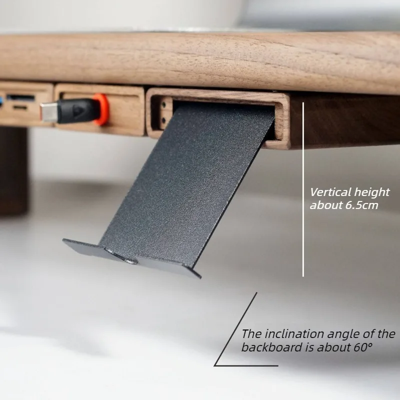 Modular Phone Stand Office Under Desk Mobile Phone Tablet Storage Holder Creative Game Controller Support Phones Organizer Rack