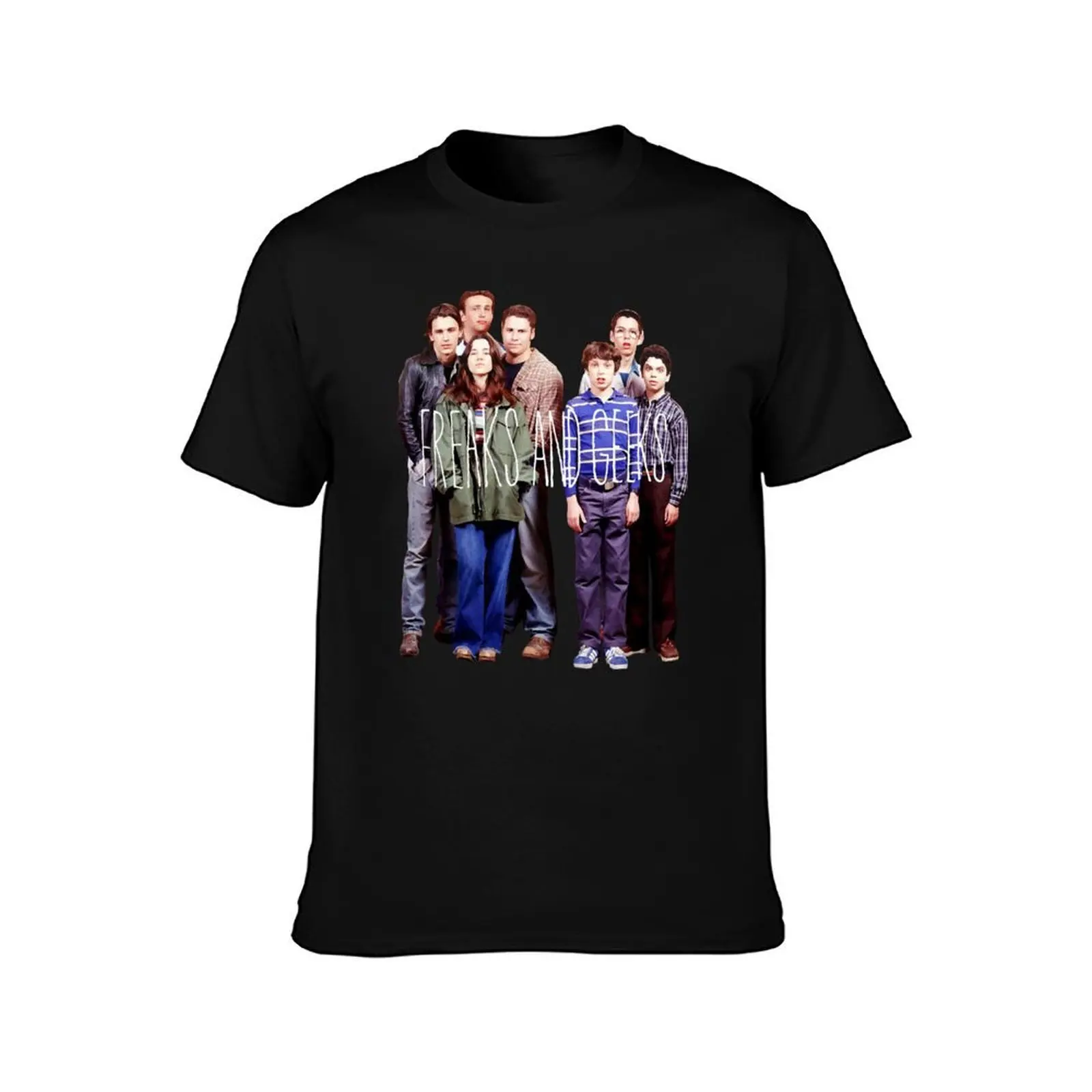 Freaks and Geeks T-Shirt Abstract Pattern Print Top