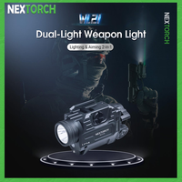 NEXTORCH WL21G / WL21R / WL21IR 650 Lumens tactical light, LED Gun Lights, Compact Flashlight high power