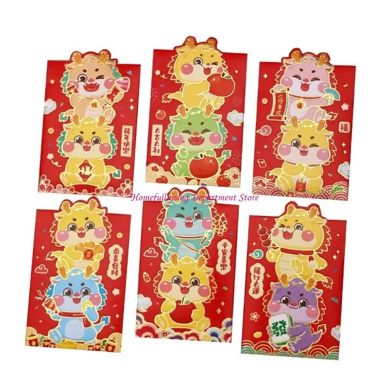 Chinese New Year Red Envelopes,Spring Festival Pockets Money HongBao