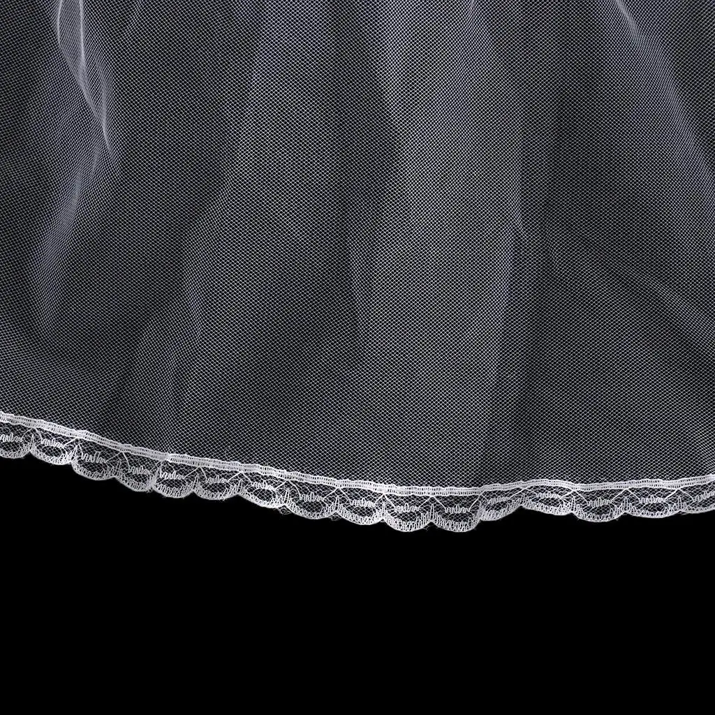 Women Prom Dress Crinoline Adjustable Cotton Petticoat for Flower Girl Skirt Ballet Underskirt