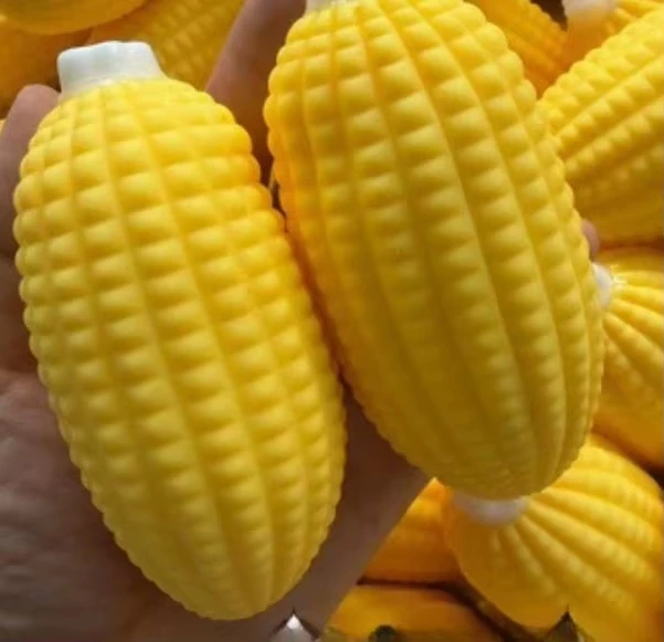Handgefertigter Knuspriger Pfirsich-Mango-Orangen-Pudding Stressball, Knautschspielzeug, Knuspriges und Weiches Lebensmittelspielzeug, ASMR Sensorisches Stressabbau-Spielzeug – Detail 39