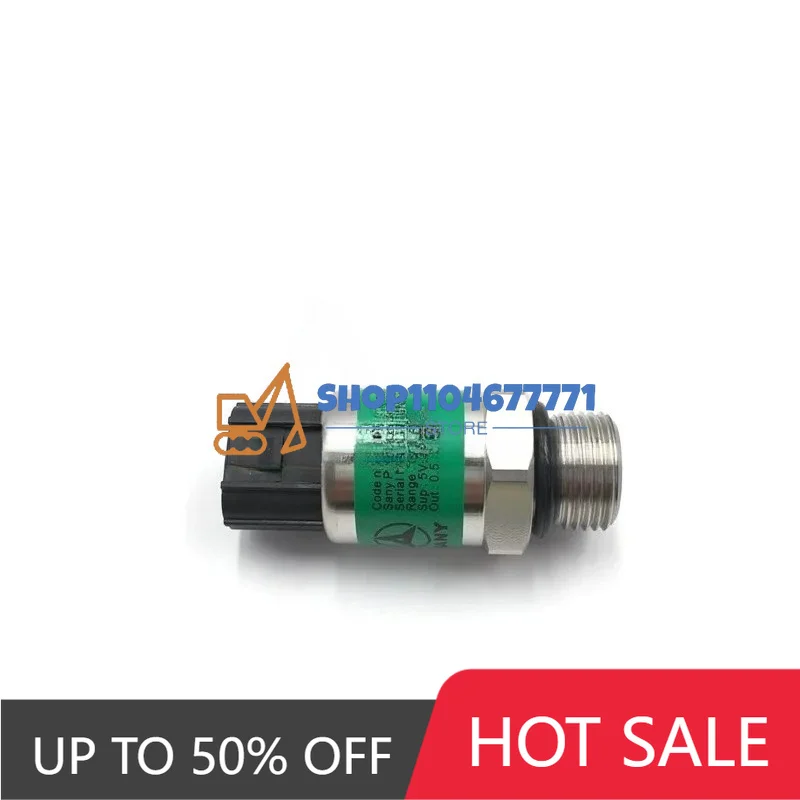 Sy75 135 205 215 235-8 Distribution Valve Low Pressure Sensor Pressure Switch Short Flat Excavator Parts