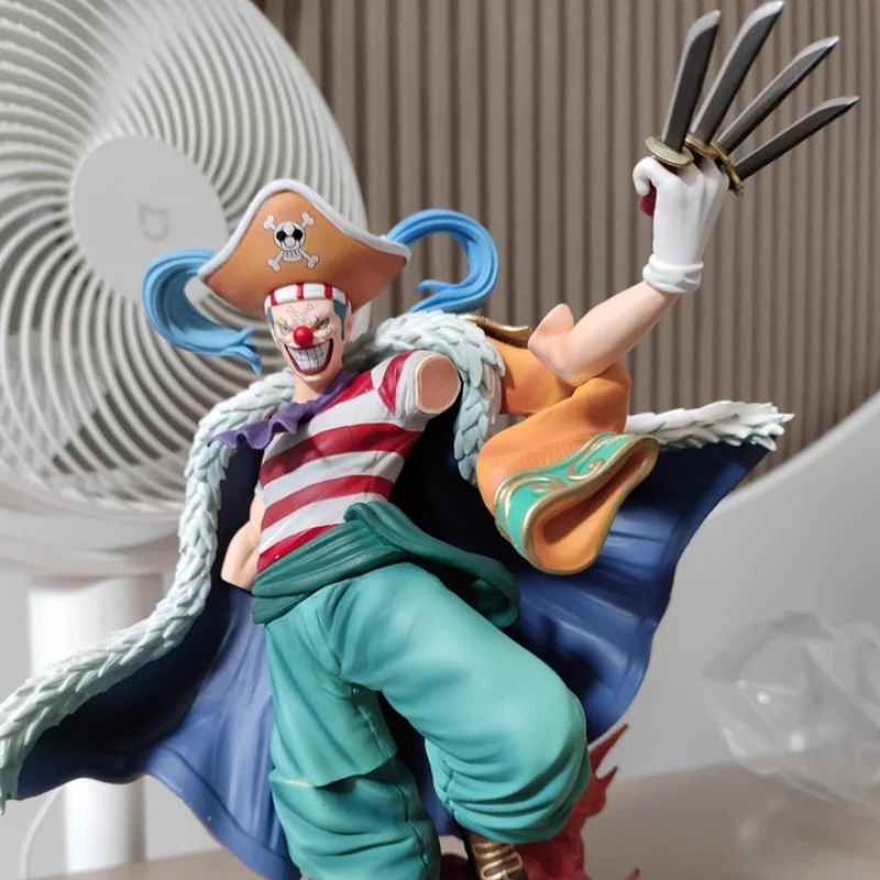 

One Piece Buggy The Clown Action Figure Anime Statue Four Emperors Shichibukai Collectible Toy For Anime Fans Birthday Gift