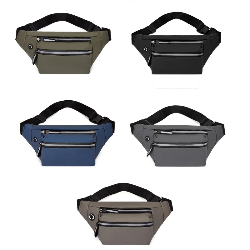 masculina bolsa cintura fanny pack bolsa esporte cinto quadril peito crossbody bolsa ombro