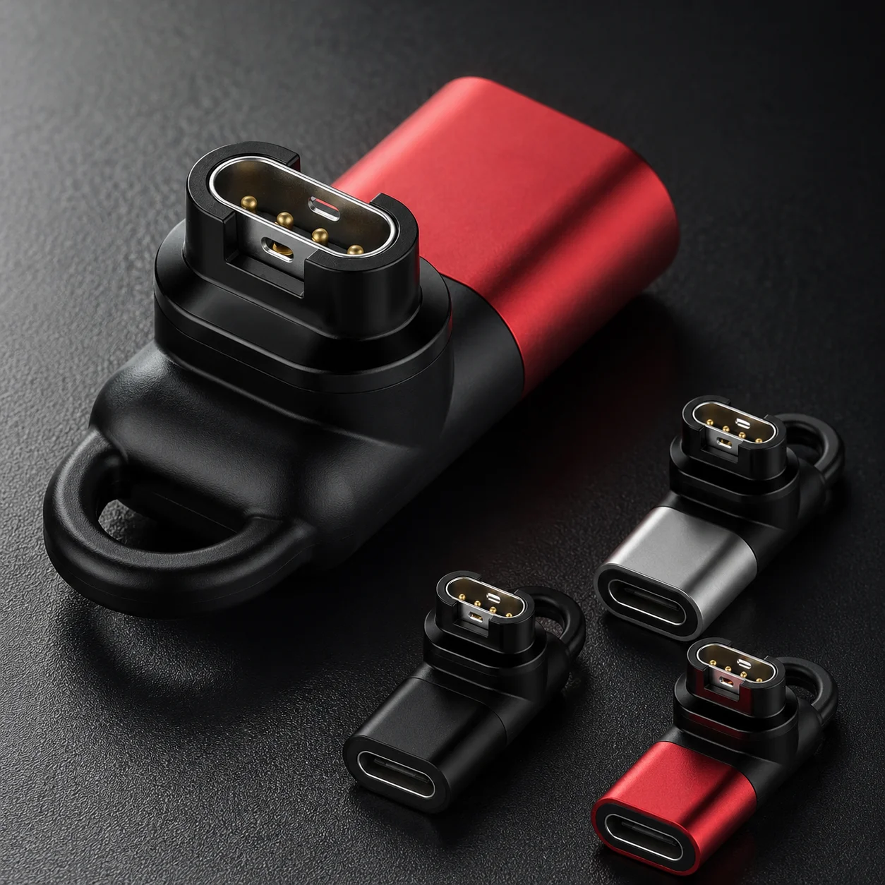 Type‑C Charging Adapter Converter For Garmin Fenix 5 6 7 Series Smart Watch Portable Charger Connector