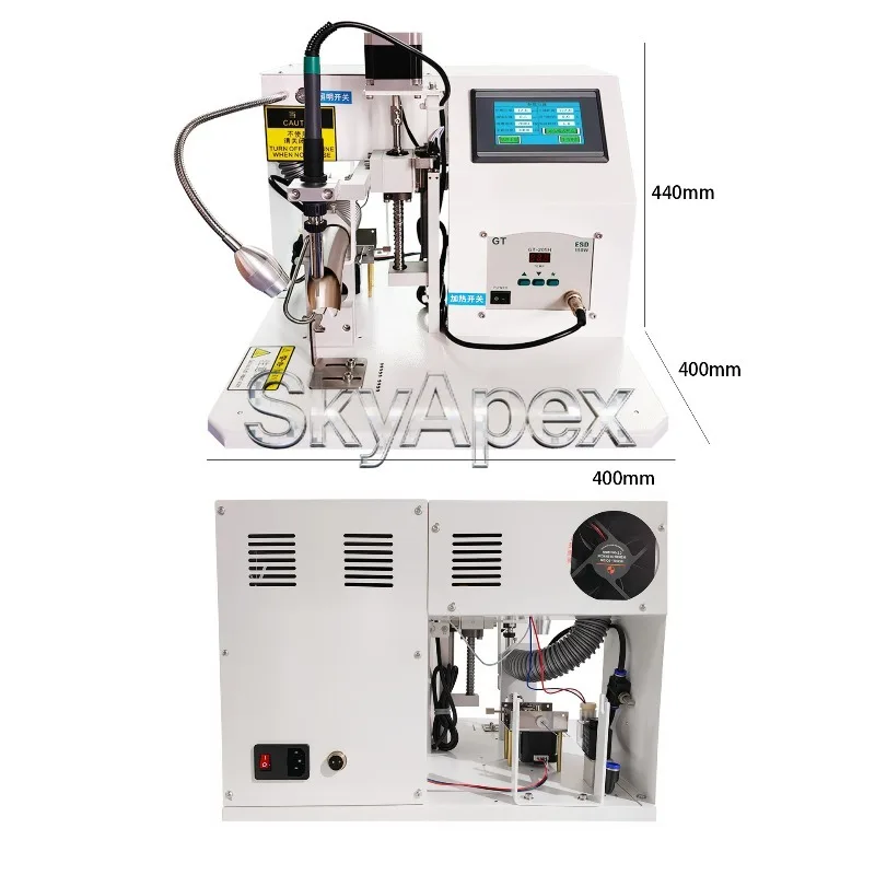 Semi Automatic Soldering Machine Aviation Plug Light Strip USB Welding Machine Foot Operated Electric Soldering Machine