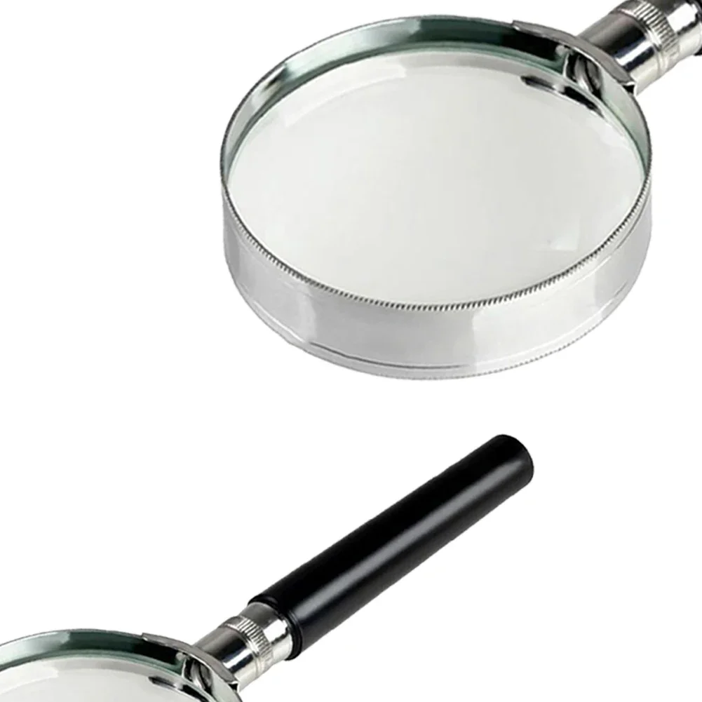 Compact Magnifier 5X Magnification Close Inspection 100mm Lens 75mm Lens 90mm Lens High-quality Metal Lightweight Design