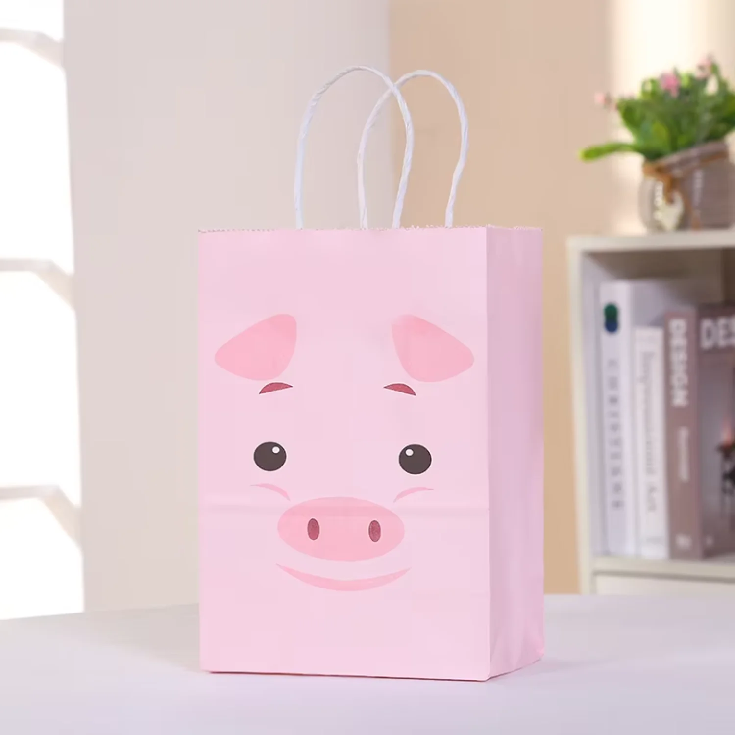 Childhood Farm Cow Pig Ranch Theme Kraft Paper  Candy  Food Gift  Children's Gift  Decoration Supplies