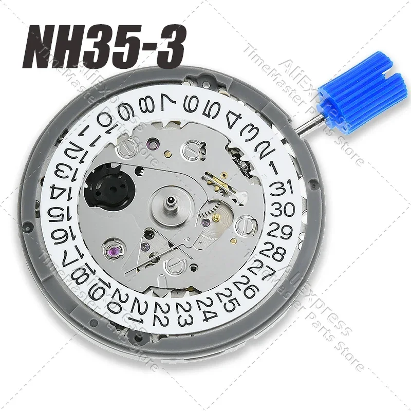 

NH35A Automatic Mechanical Movement Replacement Mod Watch High Accuracy 24 Jewels Date at 3:00