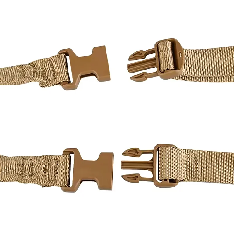 1PCS Imbracatura tattica esterna Singolo punto CS Pistola Corda Diagonale Corda di sicurezza Cintura tattica mimetica unisex per gli sport di caccia