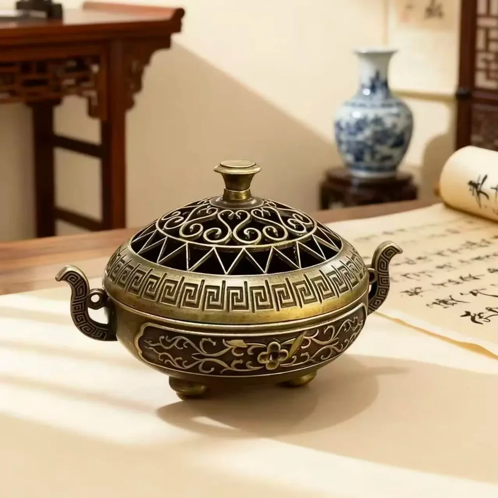 Copper Incense Burner, Chinese - đánh giá và giá Home Fragrance Vanilla Cashmere
