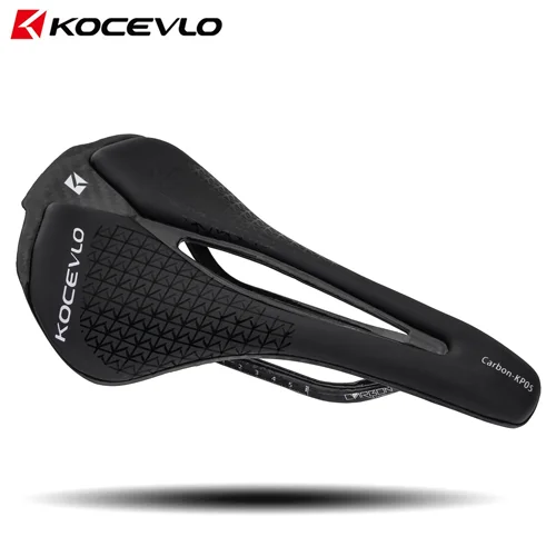 Sillín de bicicleta KOCEVLO M5, asientos de carreras ultraligeros de carbono, 125g, M5, asiento de bicicleta de montaña y carretera, cojín, sillín de carbono