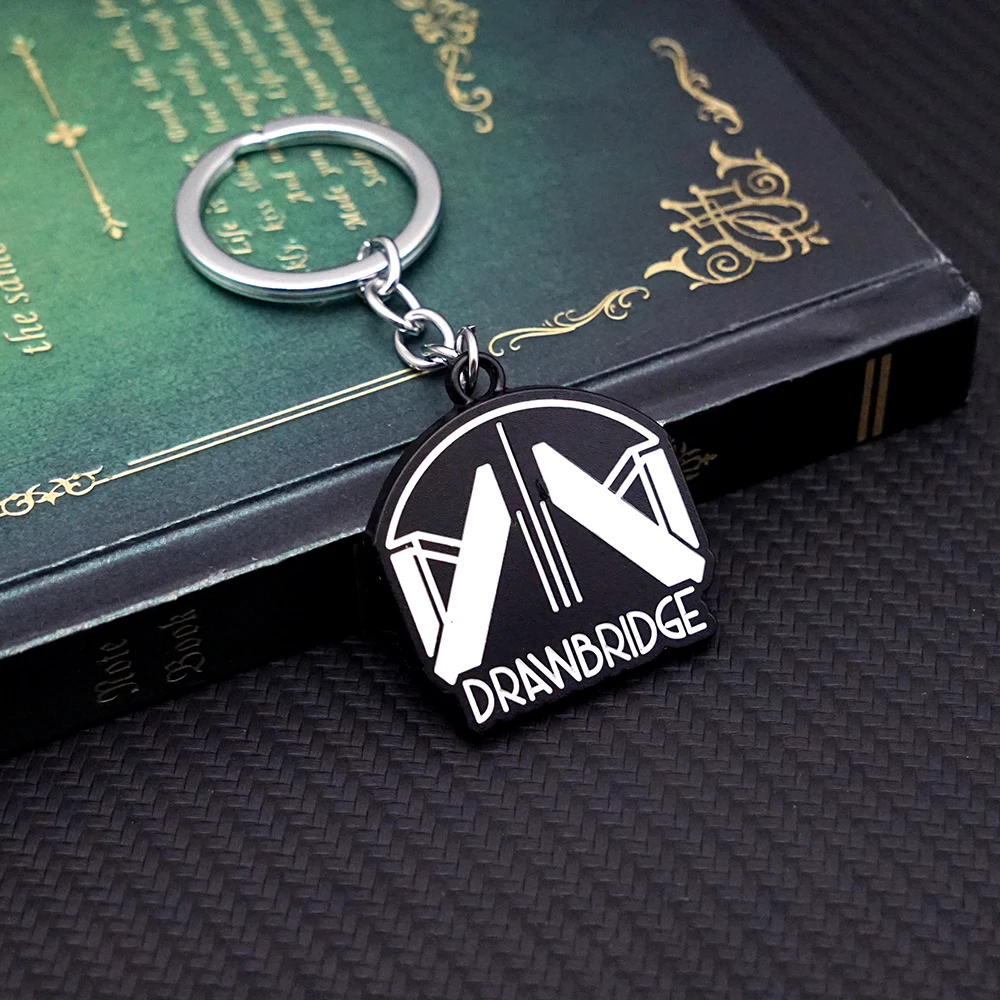 Death Stranding 2 na Praia Chaveiro Chaveiro Moda Chaveiros para