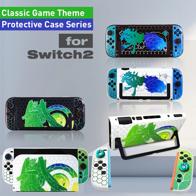 

Новейший жесткий чехол на 2025 год с тематикой ZA для NS Switch 2, защитный корпус, тонкий чехол, кожа NS Switch 2, игровые аксессуары