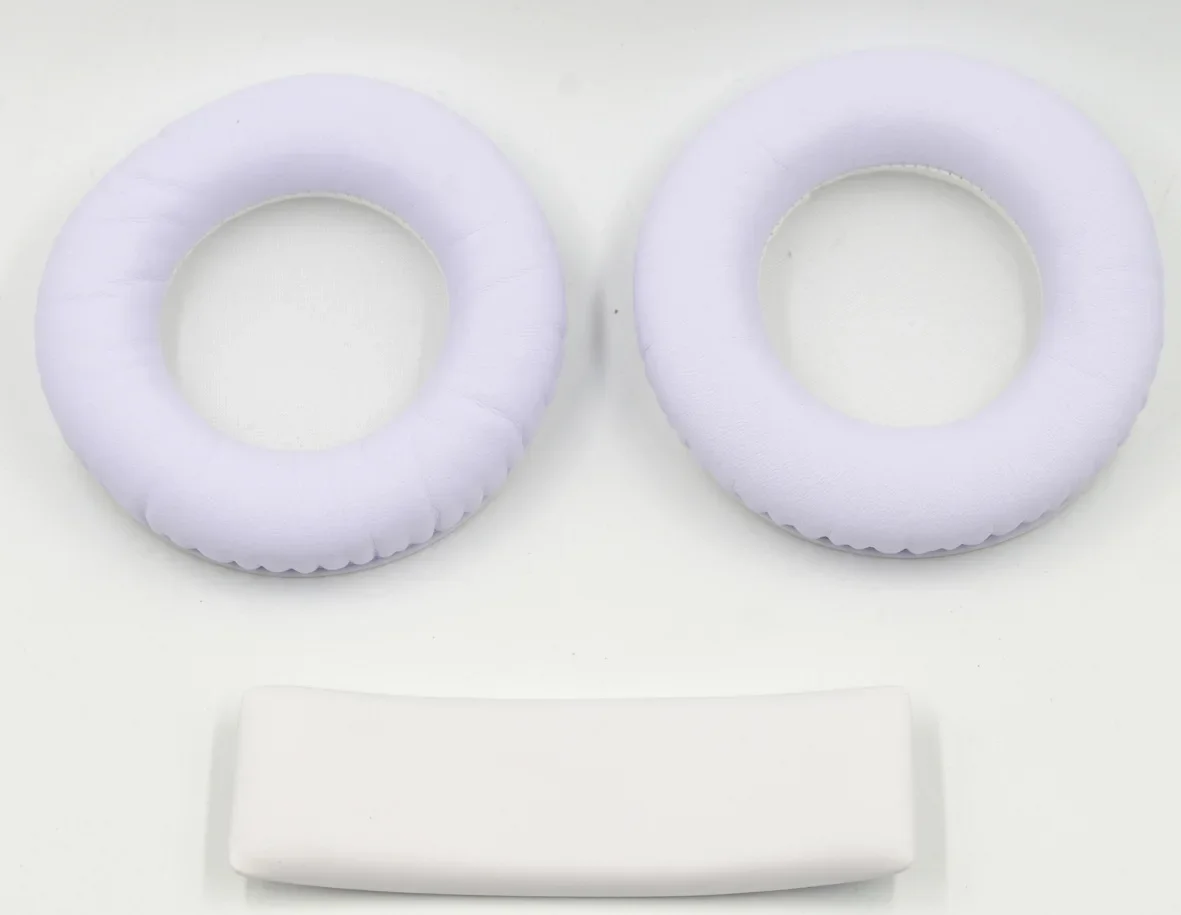 Cuoio DELL'UNITÀ di ELABORAZIONE Standard Ear Pad Cuscino Morbido Cuffie di Ricambio + Fascia per Originale AKG K845 K545 Auricolare Parte di Riparazione