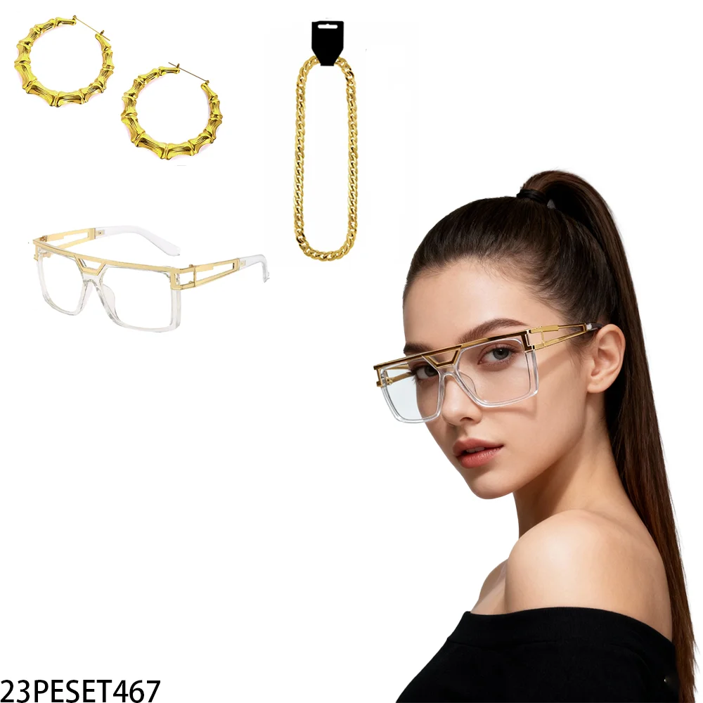 

PESENAR 60s Accessories Outfit for Woman 80s Clothes Set