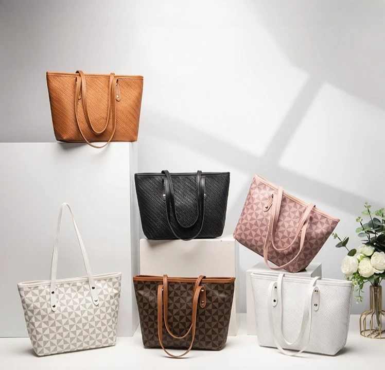 Große Kapazität Schultertasche Damen PU-Leder Handtasche für Pendeln und Freizeitnutzung Vielseitige Tragetasche – Detail 2