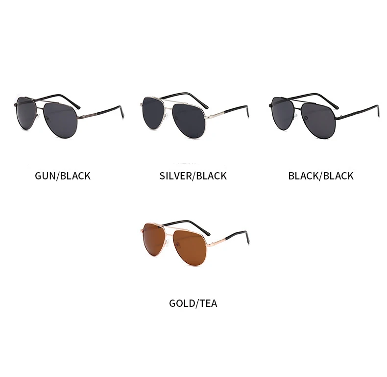 Luftfahrt Polarisierte Sonnenbrille Für Männer Frauen Mode Vintage Retro Nachtsicht Fahren Angeln Gelbe Sonnenbrille Goggle 2025 – Detail 8