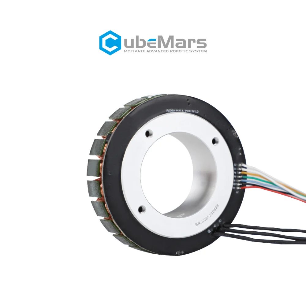 Servomotore robot con mozzo ruota elettrico senza spazzole Cubermars RO60 KV115 con encoder per AGV BLDC