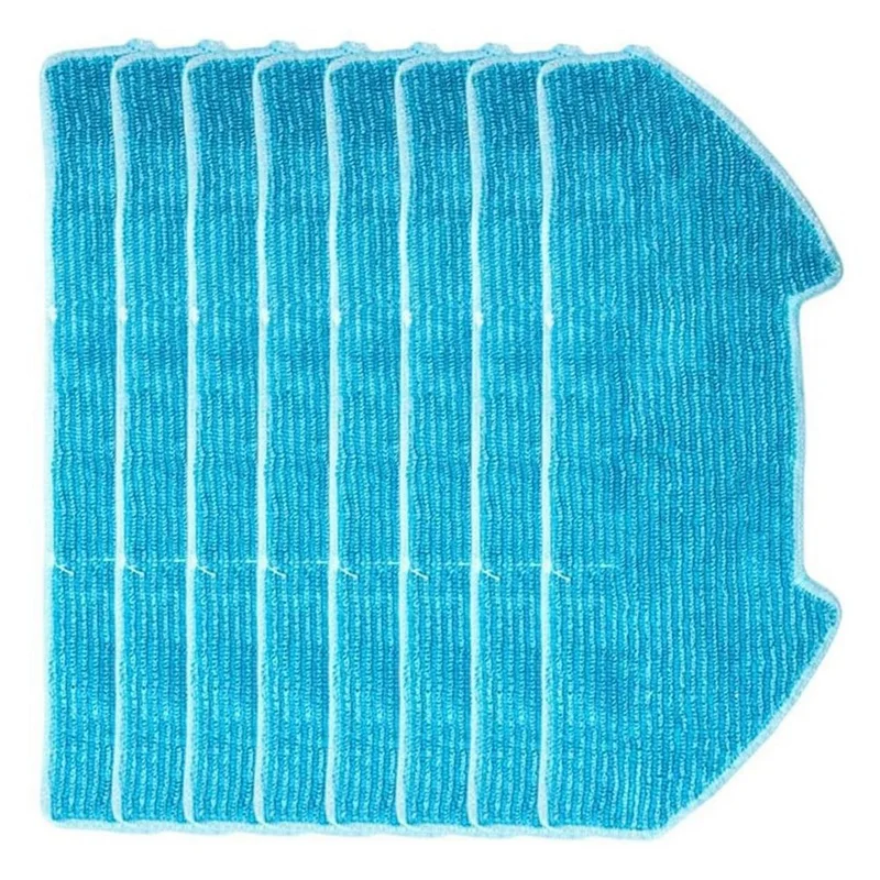 Vendita calda-Pads di ricambio per mop per Bobsweep RC400/Per Dustin/Per aspirapolvere robot Ultra-Vision, accessori per panni in microfibra